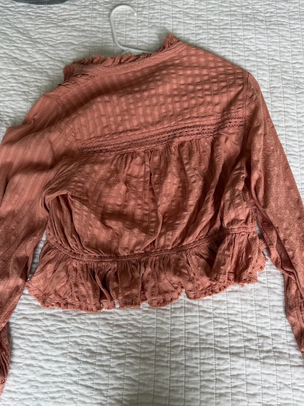 PILCRO (ANTHROPOLOGIE) XS BLOUSE